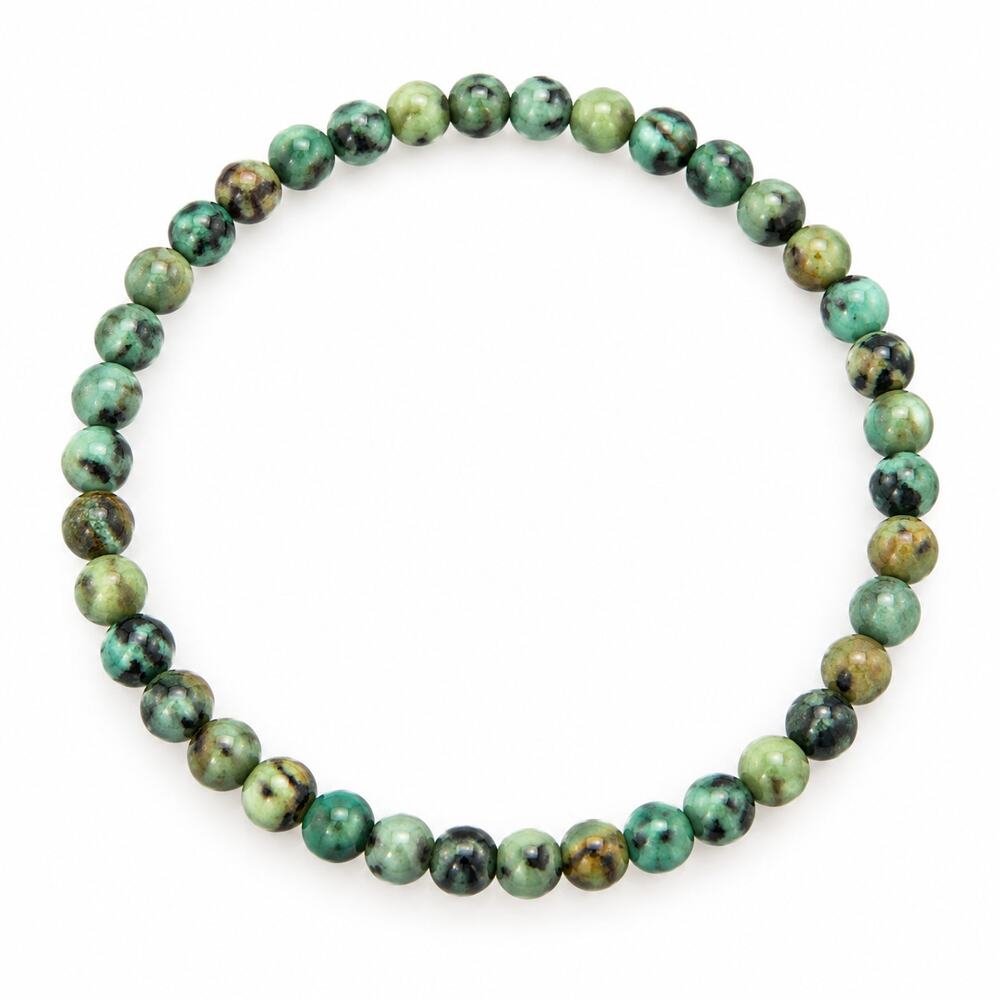 4MM African Turquoise Bracelet